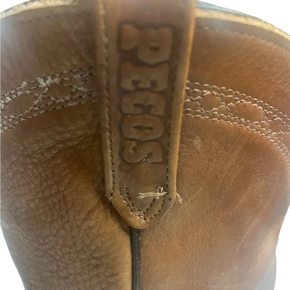 Red Wing Shoes Tan Leather Boots, size 10D